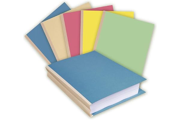 EXACOMPTA Paquet de 25 chemises à soufflet, carte 320g recyclée à 100% coloris assortis