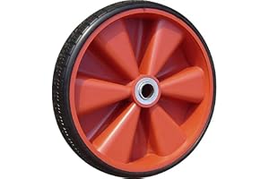 HOME It® Punkteringsfritt Hjul Ø250 x 55 mm för Säckkärra | ABS-fälg | Axel Ø19 mm