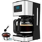 Cecotec Coffee 66 Smart Plus Programmable Drip Coffee Maker, 950W, Capacity 12 Coffees, ExtemAroma Technology and AutoClean F
