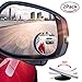 Produktbild Toter Winkel Spiegel, REIDA Blind Spot Blindspiegel Außenspiegel Aufkleber Zusatzspiegel Fahrschulspiegel Rückspiegel Weitwinkel Einstellbare Runde Randlos 2pcs 50mm (2pcs 50mm)