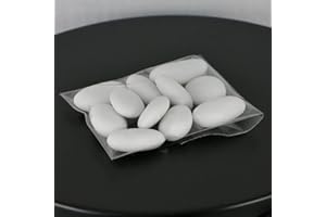 BLOMBLAUM 100 sacchetti 6 x10 autoadesivi cellophane trasparente bustine alimenti confetti gioielli regalo