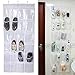 Produktbild Bag Space - 24 Pockets Transparent Storage Hanging Bags Over Door Closet Shoes Trinkets Holder Organizer Wall - Space Hanging Storage Saving Saver Spacer