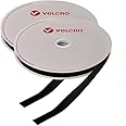 25mm Velcro® Brand Hook & Loop Black Sew On 2m