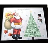 Personifizierte Sankt u. Baum-Wort-Kunst, Babys 1., Junge, Mädchen oder allgemeines Weihnachtsgeschenk. Vorderseite Vorderseite Rückseite Rückseite Vorderseite komplett Vorderseite komplett Rückseite komplett Rückseite komplett dunkles Basic T-Shirt Komfortabel und locker. Unser Heavyweight dark color T-Shirt wird schnell ein Favorit von Dir sein