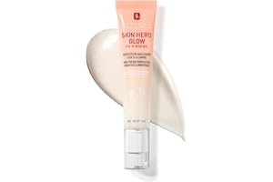 Erborian - Skin Hero Glow - Tratamiento facial perfeccionador para pieles sin teñir + potenciador de brillo de 7 días - Efecto piel de cristal - Textura ligera - Tratamiento cosmético coreano