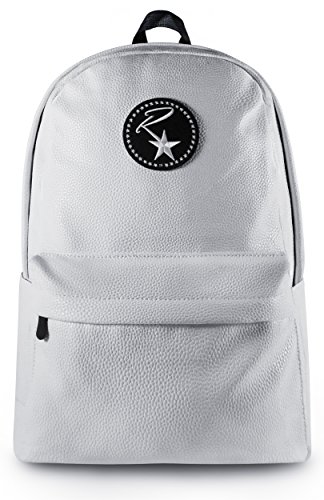 Preisvergleich Produktbild Ruckstar Rucksack mit verstärkten Nähten und gepolstertem Laptopfach aus Kunstleder