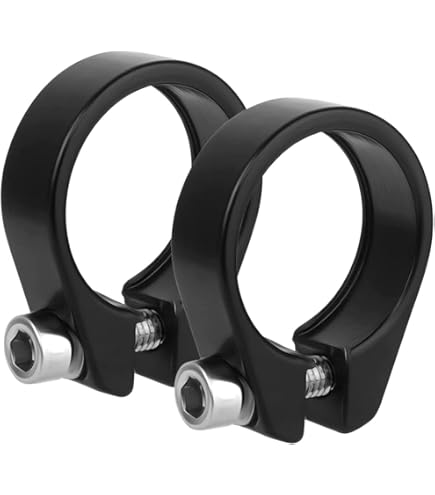 Collier De Selle Vélos VTT Pince Clip De Tube Siège Braquette De Fixation Serrage De Selle Bicyclette Libération Rapide En Alliage D'Aluminium Universel Pour 30.4/30.8/31.6mm