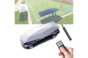 Automatiskt 2-i-1 paraply för bil och utomhus, hopfällbart mobilt baldakin, fjärrkontroll, mobilt batteri, utomhushållare, au