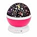 Produktbild PromotionSOLMORE Sternenhimmel Projektor LED Sternen Nachtlicht 360 Grad drehbar Star Romantische Nacht Lampe Sternenprojektor Beleuchtung mit USB Geschenke Vtech Mobile für mädchen Kinder Baby Jungen Schlafzimmer Kinderzimmer Geburtstag Spielzeug Party Zubehör Weihnachten Rosa