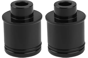 LT Easiyl 2 Pièces Adaptateur de Moyeu à Axe Traversant Adaptateur de Conversion de Fourche à Dégagement Rapide QR Compatible avec Hope Compatible avec DtSw Moyeux à Axe Traversant