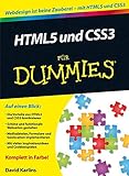 HTML5 und CSS3 für Dummies by David Karlins, Judith Muhr