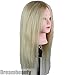 Eseewigs 100% Human Hair Long hair #613 Blonde Color Mannequin Head for Training and Exams