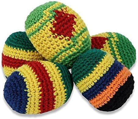 S/o pack de 24 kickball hackey sac de kickball kick ball crochets jongler haki sac de ballons (0310)