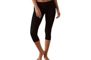 JADEA Leggings Donna Modello Capri Art. 4266 – in Fresco Cotone Stretch Traspirante, vestibilità Comoda ed Elasticizzata, Ideale per Outfit Estivi, Sportivi e Casual