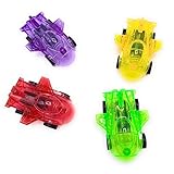 12 Auto im Flugzeugdesign 12 Auto im Flugzeugdesign mit Rückzug Autos zum aufziehen Aufziehauto Mitgebsel Kindergeburtstag