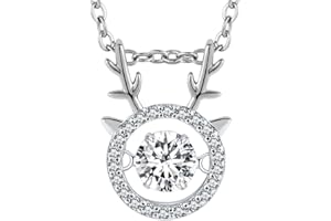 Emibele Kette Damen, Kristall Halskette, Halskette Herzkette mit Wort Mom, Warmes Geschenk für Mama Mutter Frauen, Toller Schmuck als Muttertagsgeschenk