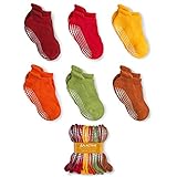 DISEÑADO PERFECTAMENTE PARA ACOMPAÑAR EL CRECIMIENTO DE LOS NIÑOS: Las fibras gruesas y flexibles proporcionan un equilibrio perfecto entre el acolchado y la movilidad, y el soporte acolchado sobre el talón hacen que los calcetines se coloquen sin problemas.
