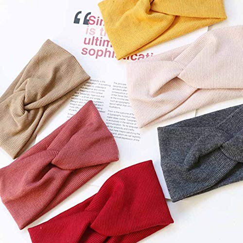 Cdet-1pc-Bande-de-Cheveux-de-femmes-Tissu-Croix-Accessoire-Large-Headbands-lastique-Couleur-unie-Bandeaux-pour-les-filles-Maquiller-Salle-de-Bain-Faire-du-sport-Lave-ton-visage