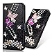 Produktbild Leder Bookstyle Sparkle Bling Kristall Diamant für Huawei Mate 20 Pro