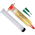 Chip Quik NC191 Smooth Flow Tack Flux No-Clean in a 10cc syringe w/plunger & tip