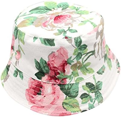 Toddler Infant Kids Sun Cap Summer Camouflage Floral Pattern Printed Hats Outdoor Baby Girls Boys Sun Beach Cotton Hat for 2-6 Years Old Bucket Hats Sun Helmet Cap