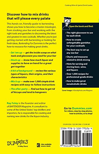 Bartending For Dummies
