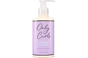Only Curls Cleansing Co-Wash, 250ml, 2 in 1 Shampoo & Conditioner, Sulphate-Free, Gentle Formula, Nourishing, Hydrating & Detangling, Conditioning & Cleansing, Cruelty Free, For All Curly Hair Types