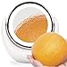 Rantizon Makeup Mirror LED Illuminated Cosmetic Mirror 1X/5X Magnification Double Face 360°Rotation Shaving Mirror for Beauty, Tabletop, Bathroom, Bedroom, Travel Mirror with Stand, Double Sided