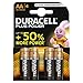 Produktbild 10x4er DURACELL PLUS POWER AA/MIGNON/LR6/LR06/MN 1500 BATTERIEN/BATTERIE 1,5V ALKALINE