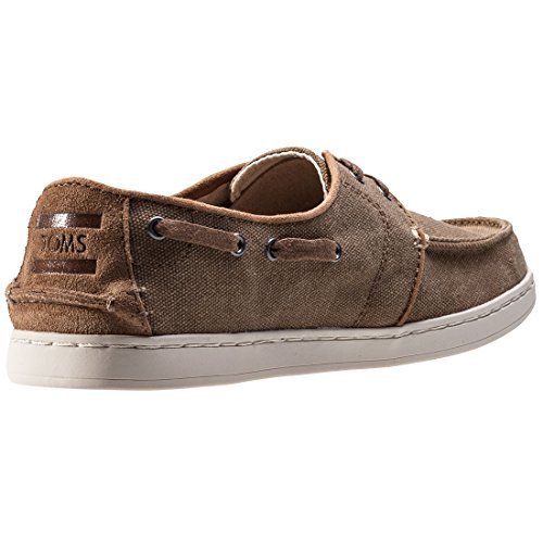 Toms - Culver Canvas Boat Shoe, Toffee, 12