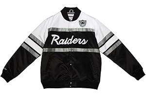 Mitchell & Ness NFL Special Script Heavyweight - Chaqueta de satén, San Francisco 49ers - Escarlata