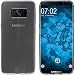 Produktbild PhoneNatic Case für Samsung Galaxy Note 8 Hülle Silikon Clear, Slimcase + Flexible Folie