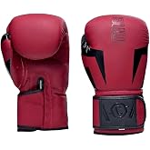 Hsport Profesyonel Boks Eldiveni Kick Boks Muay Thai D&ouml;v&uuml;ş Sporları i&ccedil;in Boxing Ma&ccedil; ve İdman Eldiveni 12 OZ