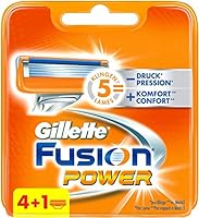 Gillette Fusion Power Rasierklingen, 5 St&uuml;ck