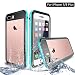 Produktbild NewTsie iPhone 7/8 Plus Wasserdicht Stoßfest Hülle, IP68 Zertifiziert Schutzhülle Staubdicht mit Eingebautem Displayschutzfolie für iPhone 7/8 Plus 5.5 inch (T-Blau)