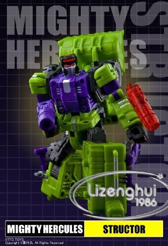 Transformers TFC Hercules Decepticons Devastator Constructicon Structor