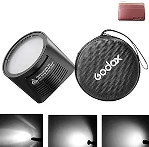 Godox H200R Ring Flash Head for AD200, 200W with Modeling Lamp Spiral Flash Tube for Natural and Soft Light