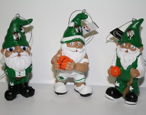 Boston Celtics 2012 Gnome 3 Pack Ornement de Noël Set
