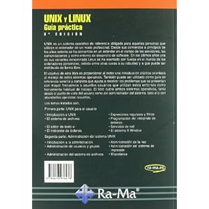 Unix y Linux. Guía práctica, 3ª edición.