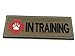 Produktbild Unterstützung Hund K9 in Training bestickt Softair Paintball Patch, hautfarben, 105mm x 40mm