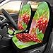 Produktbild Bright Red Cranberry Benutzerdefinierte Neue Universal Fit Auto Drive Autositzbezüge Protector Für Frauen Automobil Jeep Truck Suv Fahrzeug Full Set Zubehör Für Erwachsene Baby (set Von 2 Front)