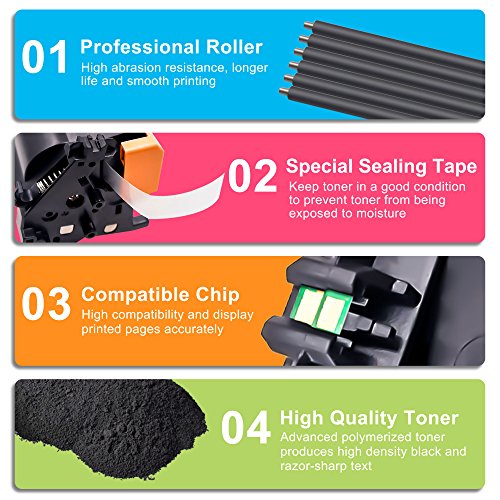 STAROVER 1x 17A CF217A  Con Chip  Cartucho De T  ner Negro Compatible Para HP LaserJet Pro M102w M102a MFP M130nw MFP M130fw MFP M130fn MFP M130a Impresora 1600 P  ginas Por Negro 