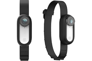 Hensych per Insta360 GO2 - Cinturino multifunzione e copertura in silicone, regolabile, cinturino da polso per fotocamera, protezione da palmo, cinturino in silicone