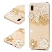 Produktbild P20 Lite Handyhülle Huawei P20 Lite Hülle Case Glitzer Strass Transparent Cover PC Hartcase Tasche Durchsichtige Schutzhülle Handytasche Skin Schale Bumper Handycover Luxus Prinzessin Stil-Krone