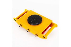 CUCUMMOO 8T Möbelrollen,Möbeltransportrollen Gelb Möbelroller Transportroller,Rollen für Möbel ideal für den Transport von großen, schweren Gegenständen und Alltagsmöbeln