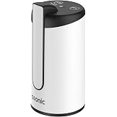 مضخة مياه Asonic SP21 USB قابلة لإعادة الشحن، بطارية 1200 مللي أمبير، زر مزدوج، شاحن من النوع C، أنبوب سيليكون 50 سم، حجم صغير