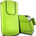 Produktbild Fone-Case ( Green ) Zte Blade v7 Hülle Abdeckung Cover Case schutzhülle Tasche Brand New Luxury Faux Magnetverschluss Abdeckung Ziehen Tab-Beutel-Haut-Kasten