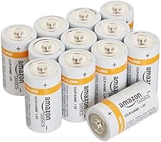 AmazonBasics Batterien Alkali, Typ C, 12&nbsp;St&uuml;ck