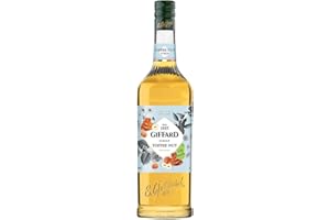 GIFFARD - Sirop Saveur Toffee Nut - Recette et Fabrication Françaises - Gourmand et Caramélisé - 1 Litre