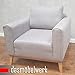 Produktbild dasmöbelwerk Sessel Sitzmöbel Polstermöbel Sofa Skandinavisches Retro Design CAMPOS Grau